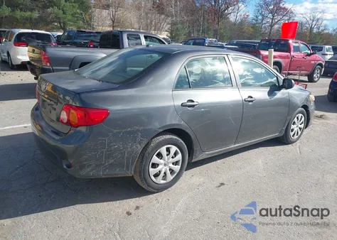 2009 Toyota Corolla Le z USA, uszkodzony, nr VIN 2T1BU40E39C180125